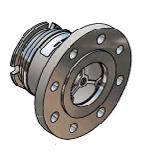 DD соединение для бензовоза с фланцем